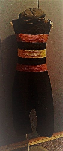 Salopette donna lana handmade
