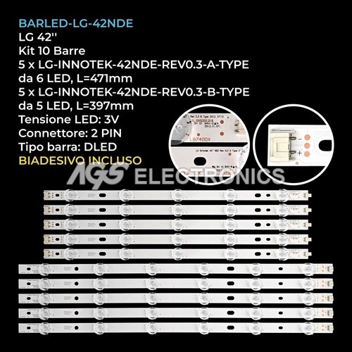Kit barre strip led - barre,