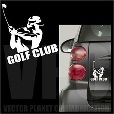 2 adesivi golf club sticker i