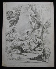 F. Bartolozzi; Santa Famiglia