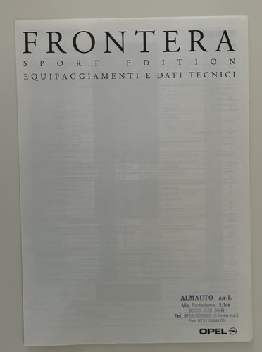 Brochure equipaggiamenti dati - brochure,