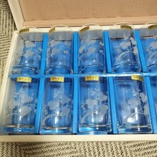 Set tazze 10 pezzi in vetro