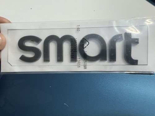 Scritta smart nero - “smart”,