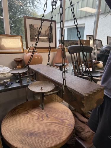 Antico lampadario candela arte
