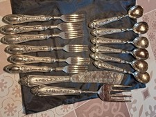 SET 7 POSATE ARGENTO A800 da