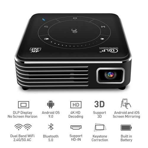 Proiettore dlp android 0 - 4k,