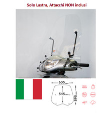 Isotta Lastra parabrezza per att originali per Honda SH 150I 2005 2006 2007 2008