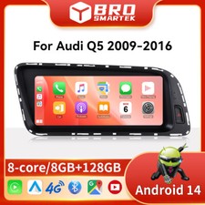 Per Audi Q5 2009-2016 8,8" 128G Autoradio Navigatore GPS Navi BT DSP SWC