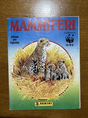 Album figurine wwf mammiferi - album,