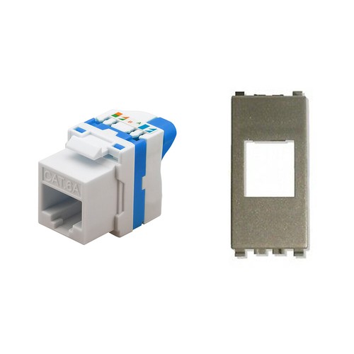 Techly presa rete rj45 utp - techly,