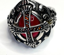 ANELLO SIGILLO STILE CAVALIERI