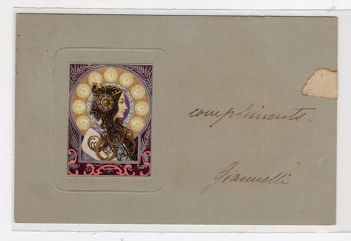 Cartolina mucha art nouveau - mucha,