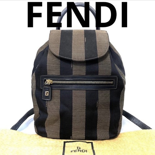 Zaino vintage fendi nero - vintage,