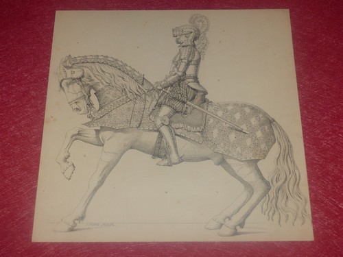 Dessin original encre fin xixe - encre,