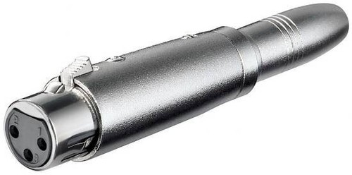 Adattatore xlr femmina poli - 3,