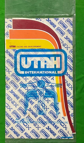 Coppia adesivi utah per - utah,