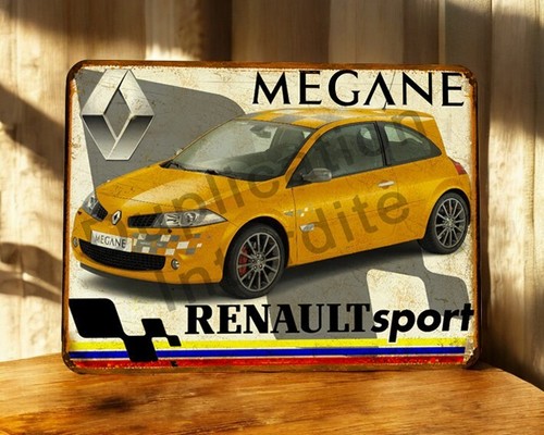 Plaque metal vintage renault - plaque,