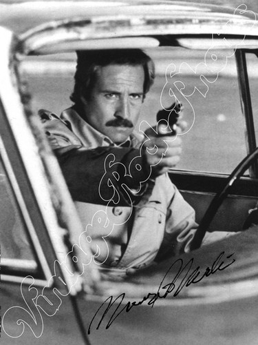 Maurizio merli print signed - merli,