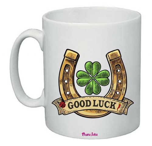 Tazza 8x10 scritta good luck - tazza,