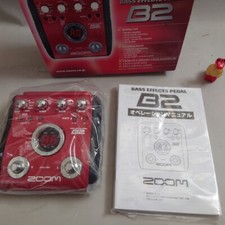 Zoom B2 Pedale Effetti Basso Ottime Condizioni Con Scatola Spedizione Gratuita dal Giappone