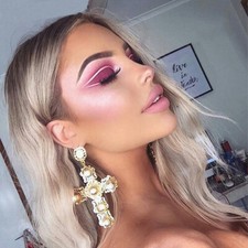 Orecchini pendenti grandi Oro