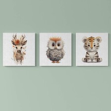 Set di 3 Quadretti per Bambini