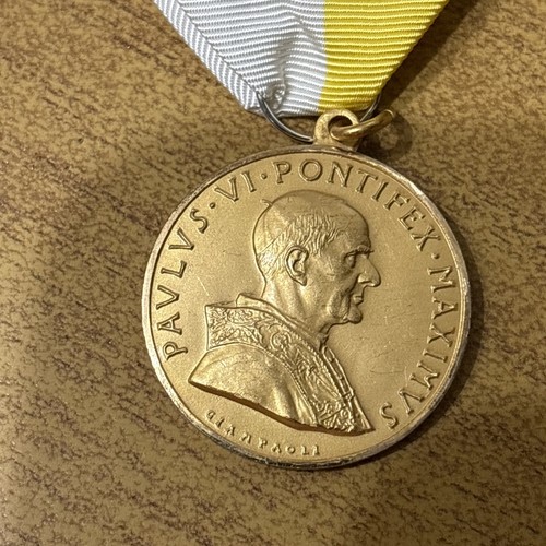 Medaglia vaticano papa paolo - vaticano,