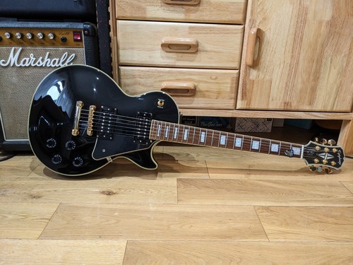Epiphone les paul custom black - les,
