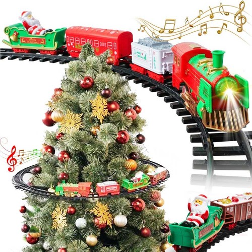 Trenino per albero natale - trenino,