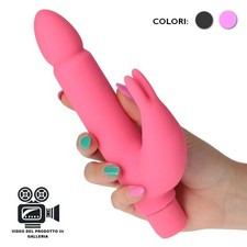 Vibratore rabbit in silicone