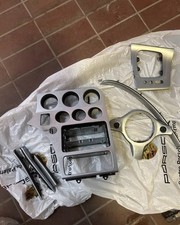 ALFA ROMEO 159 KIT MOSTRINA PLANCIA COD. 71749818 ALLUMINIO ZIGRINATO