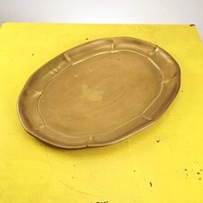 Vassoio in ottone vintage