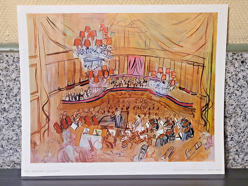 Lithographie 01909 raoul dufy - lithographie,