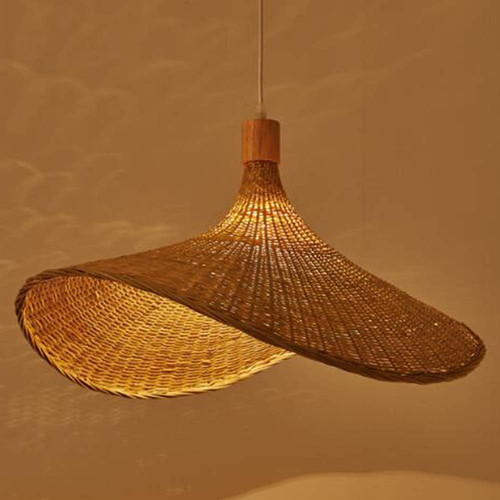 Lampada sospensione bambù - lampada, a