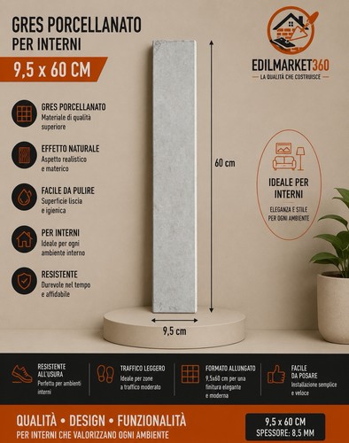 1pz battiscopa effetto - 1pz,