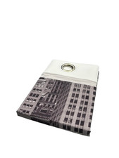 PANNELLO TENDA CON BORCHIE STAMPA URBAN NEW YORK 140X280 cm FINITURA CON PIOMBO