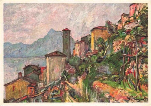 Gandria lago lugano - lago, di