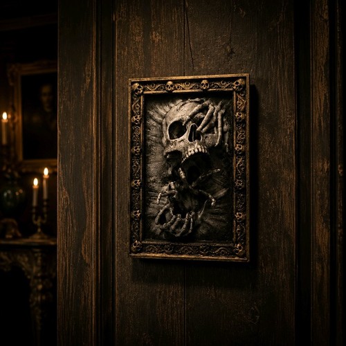 Decorazione parete teschio - decorazione, da