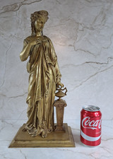 Antica grande statua in bronzo