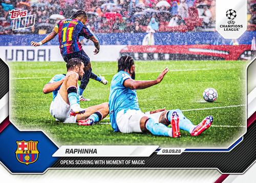 Raphinha topps champions - -,