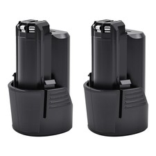 2Pcs 10,8V/12V 3500mAh Batteria per Bosch GSR GDR GOP GWI GSA GSB GLI 10,8 V-LI