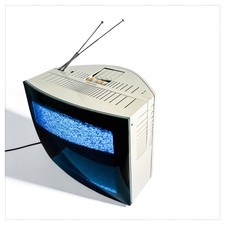 Tv Televisione Vintage BRIONVEGA Mod. Sider 20 Design Mario Bellini 1969 Working