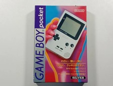 CONSOLE NINTENDO GAMEBOY POCKET SILVER (GB) JAPAN (COMPLETE WITH MANUAL/SERIAL M