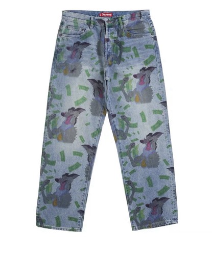 Jeans supreme all dogs to - supreme, "all