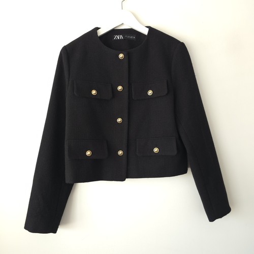Giacca blazer zara nera - zara,