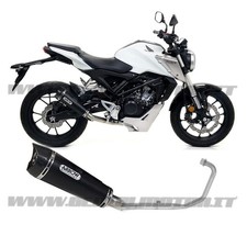 Scarico Completo Arrow X-Kone Nichrom Nero Honda Cb 125 R 2018 > 2020