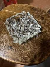 Posacenere Portacenere Vetro Vintage Epoca