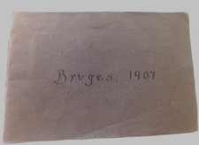 ALBUM VECCHIE FOTOGRAFIE ANILITA DI BRUGES  FIANDRE  BELGIO