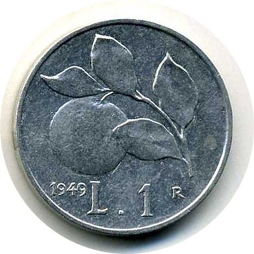 Repubblica italiana 1 lira - repubblica,