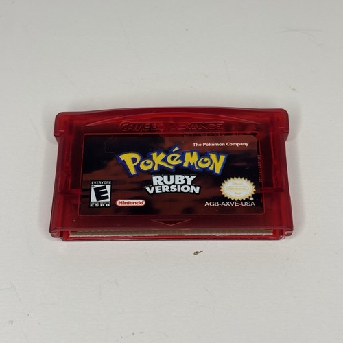 Pokémon ruby version - gba, game